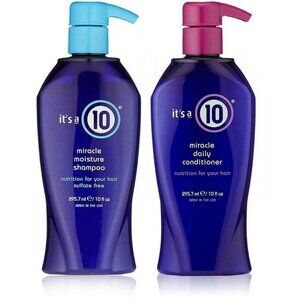 It's A 10 Miracle Moisture Shampoo and Daily Conditioner 10 oz Duo